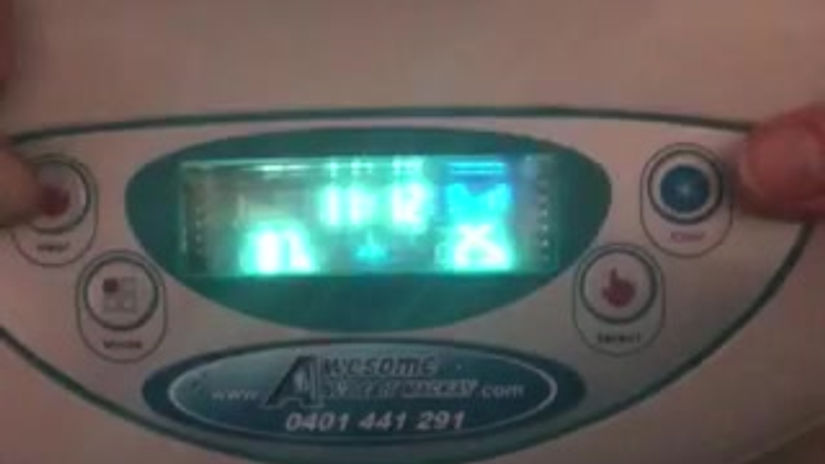 4.Digital settings with clock